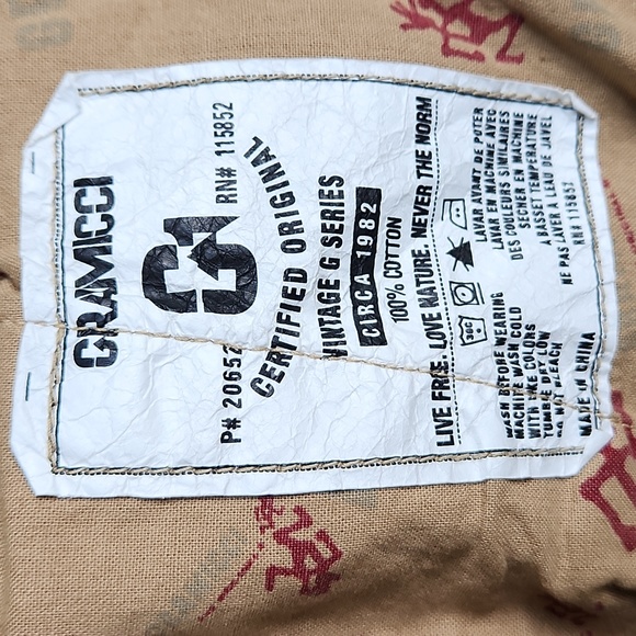 GRAMICCI Vintage G Series Orig High Rise Khaki Pant Sz Large 31 Inch Length NWT - Picture 15 of 16